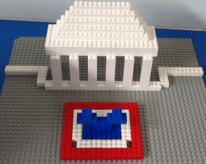 LEGO temple